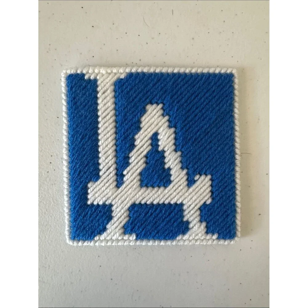 LA Dodgers Baseball Handmade Coasters Set Fan Gift Home Decor